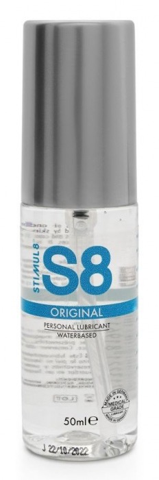 Универсальный лубрикант на водной осноdе S8 Original Lube - 50 мл. - Stimul8 - купить с доставкой в Волгодонске