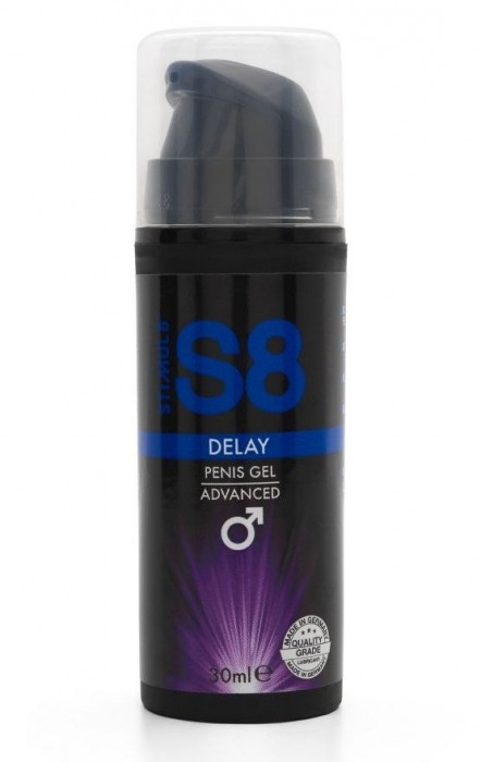 Пролонгирующий гель для мужчин S8 Delay Gel - 30 мл. - Stimul8 - купить с доставкой в Волгодонске