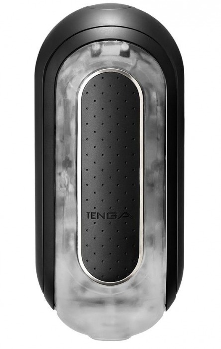 Черный мастурбатор Flip Zero с вибрацией - Tenga - в Волгодонске купить с доставкой