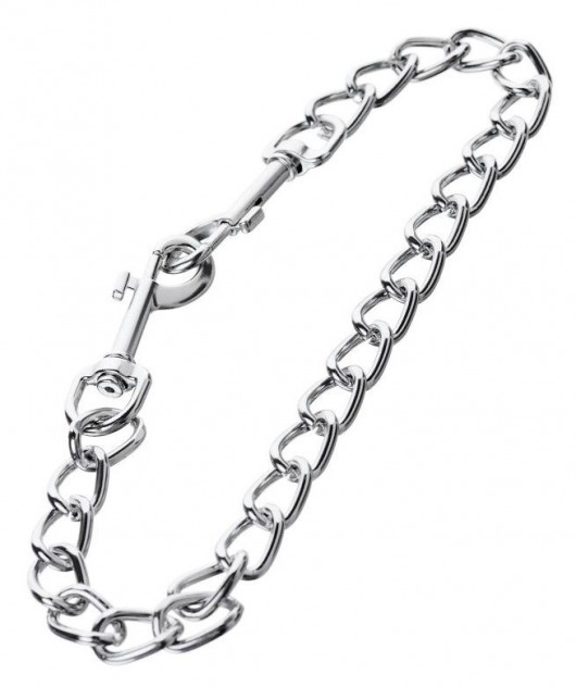 Серебристая соединительная цепочка с двумя карабинами - ToyFa - купить с доставкой в Волгодонске