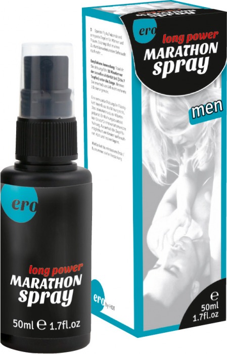 Пролонгирующий спрей для мужчин Long Power Marathon Spray - 50 мл. - Ero - купить с доставкой в Волгодонске