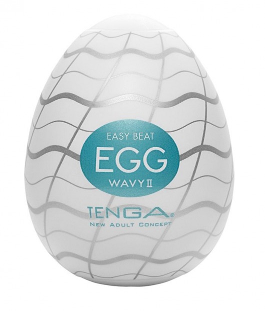 Мастурбатор-яйцо EGG Wavy II - Tenga - в Волгодонске купить с доставкой