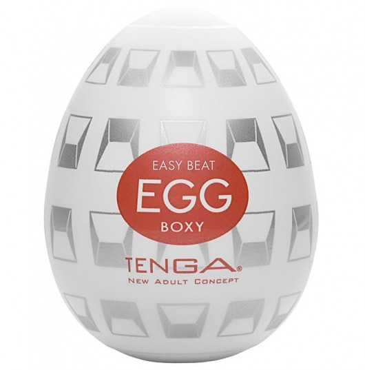 Мастурбатор-яйцо EGG Boxy - Tenga - в Волгодонске купить с доставкой