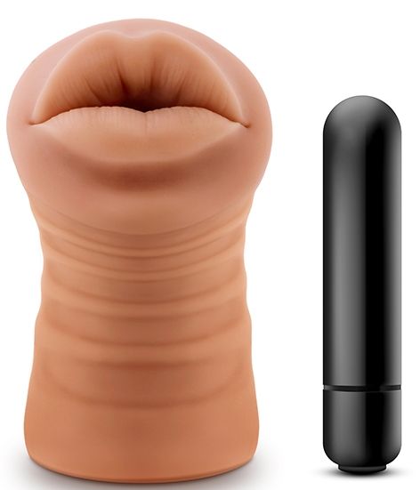 Кофейный мастурбатор-ротик Isabella - Blush Novelties - в Волгодонске купить с доставкой