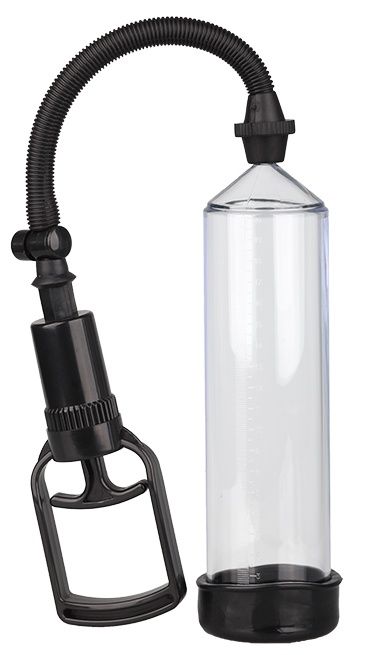 Прозрачная вакуумная помпа TRIGGER HANDLE PENIS PUMP - Dream Toys - в Волгодонске купить с доставкой