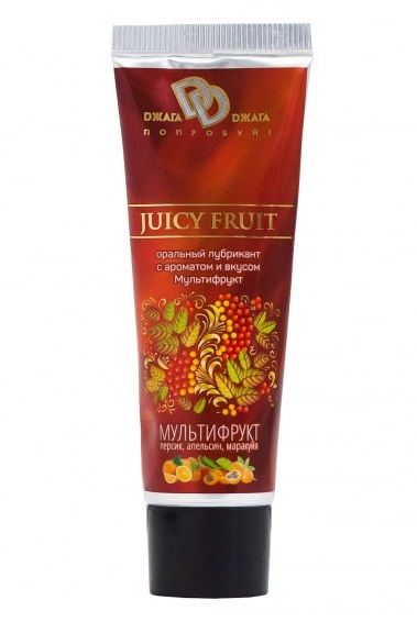 Интимный съедобный лубрикант JUICY FRUIT с ароматом фруктов - 30 мл. - БиоМед - купить с доставкой в Волгодонске