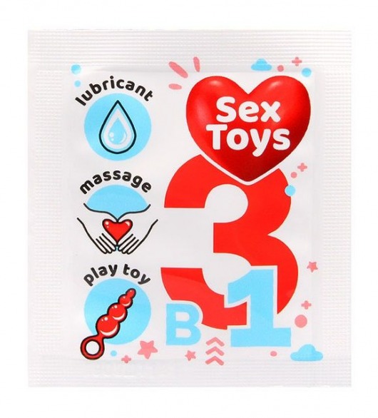 Гель-лубрикант на водной основе Sex Toys - 4 гр. - Биоритм - купить с доставкой в Волгодонске