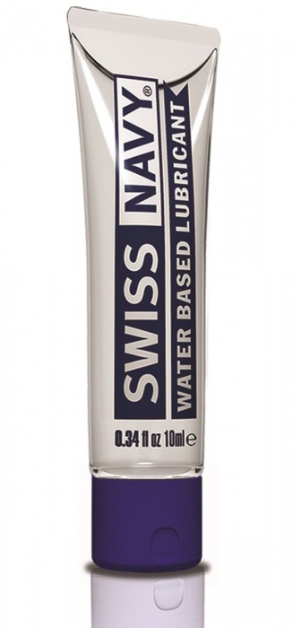 Лубрикант Swiss Navy Water Based Lube на водной основе - 10 мл. - Swiss navy - купить с доставкой в Волгодонске