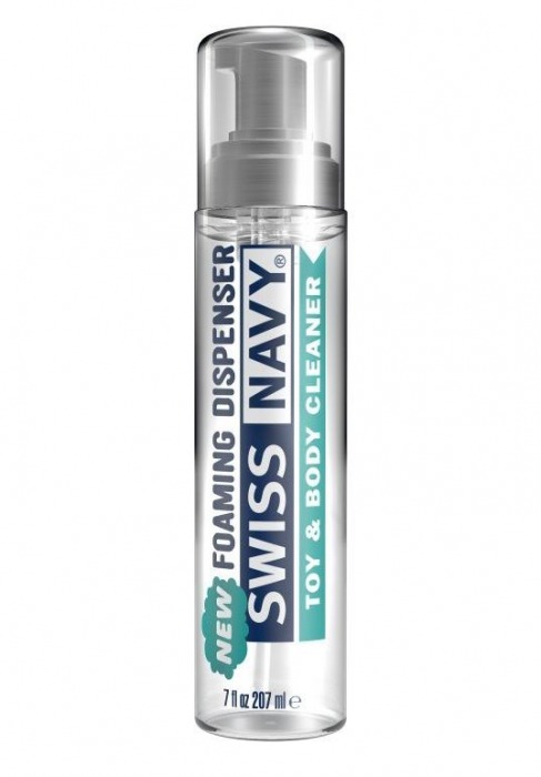 Очищающая пенка для игрушек и тела Swiss Navy Toy   Body Cleaner Foamer - 207 мл. - Swiss navy - купить с доставкой в Волгодонске