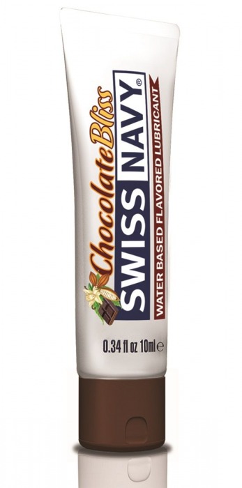 Лубрикант с ароматом шоколада Swiss Navy Chocolate Bliss Lube - 10 мл. - Swiss navy - купить с доставкой в Волгодонске