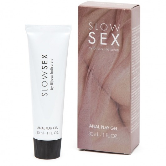 Лубрикант на водной основе Slow Sex Anal Play Gel - 30 мл. - Bijoux Indiscrets - купить с доставкой в Волгодонске