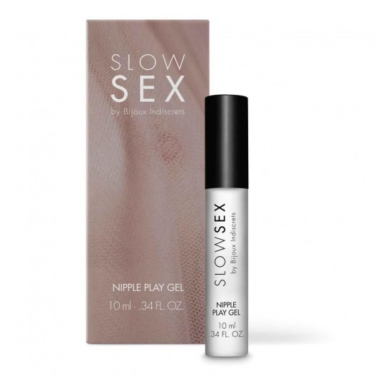 Возбуждающий гель для сосков Slow Sex Nipple Play Gel - 10 мл. - Bijoux Indiscrets - купить с доставкой в Волгодонске
