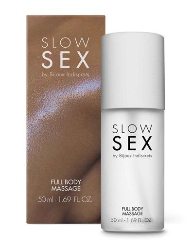 Массажный гель Slow Sex Full Body Massage - 50 мл. - Bijoux Indiscrets - купить с доставкой в Волгодонске