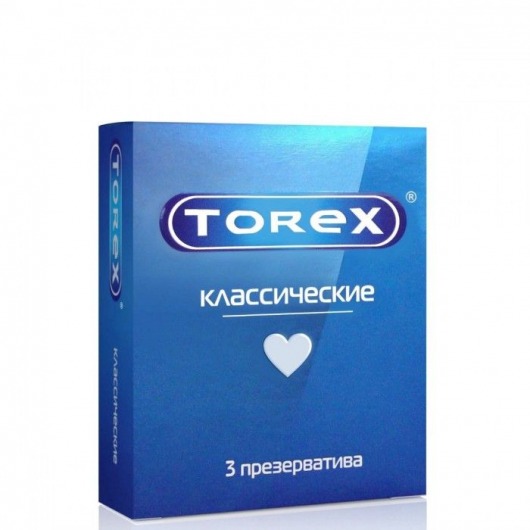 Гладкие презервативы Torex  Классические  - 3 шт. - Torex - купить с доставкой в Волгодонске