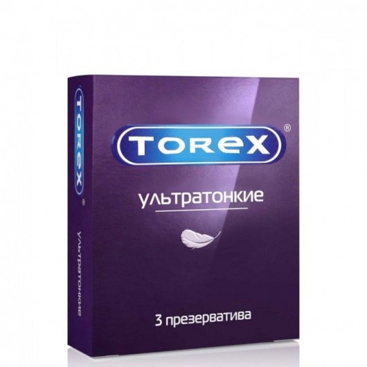 Презервативы Torex  Ультратонкие  - 3 шт. - Torex - купить с доставкой в Волгодонске