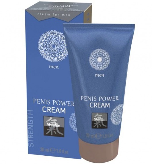 Возбуждающий крем для мужчин Penis Power Cream - 30 мл. - Shiatsu - купить с доставкой в Волгодонске