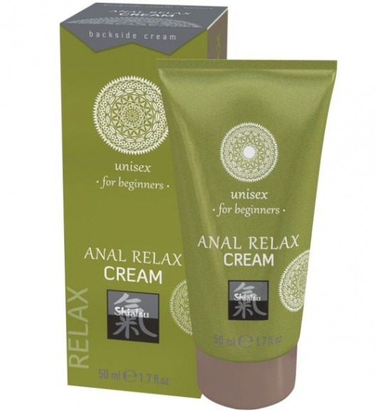 Анальный крем Anal Relax Cream - 50 мл. - Shiatsu - купить с доставкой в Волгодонске