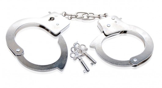 Металлические наручники Beginner s Metal Cuffs - Pipedream - купить с доставкой в Волгодонске