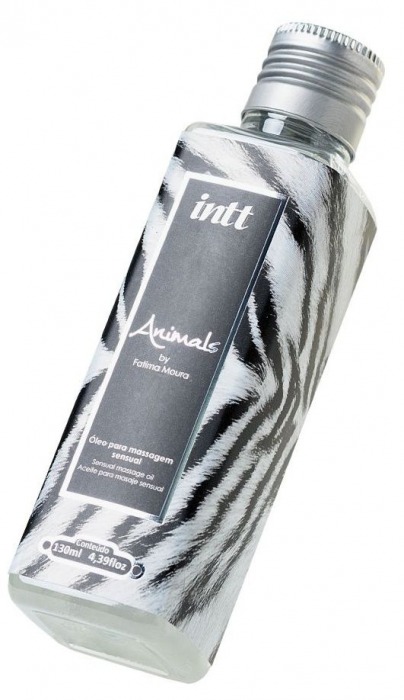 Массажное масло ANIMALS by Fatima Moura с возбуждающим эффектом - 130 мл. - INTT - купить с доставкой в Волгодонске