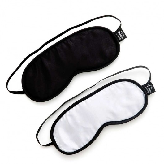 Набор из двух масок на глаза Soft Blindfold Twin Pack - Fifty Shades of Grey - купить с доставкой в Волгодонске