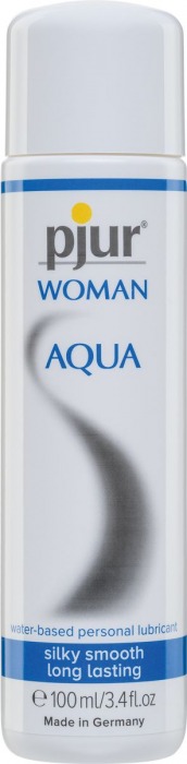 Лубрикант на водной основе pjur WOMAN Aqua - 100 мл. - Pjur - купить с доставкой в Волгодонске