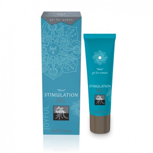 Возбуждающий интимный гель STIMULATION GEL Mint - 30 мл. - Shiatsu - купить с доставкой в Волгодонске