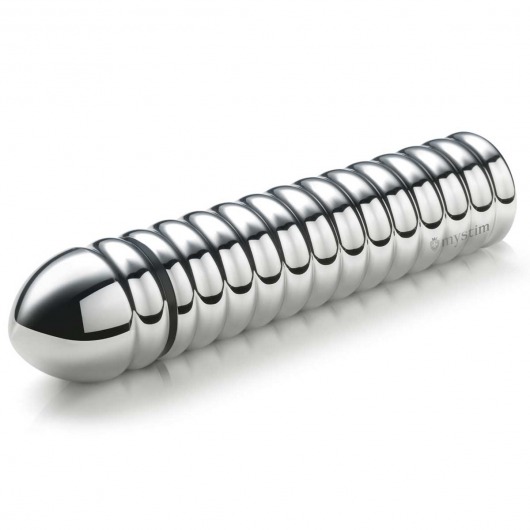 Рельефный фаллос для интенсивного электросекса Groovey George - 20 см. - MyStim - купить с доставкой в Волгодонске