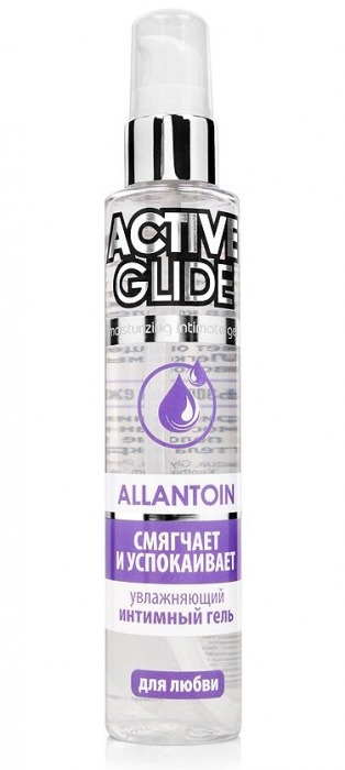 Увлажняющий интимный гель Active Glide Allantoin - 100 гр. - Биоритм - купить с доставкой в Волгодонске