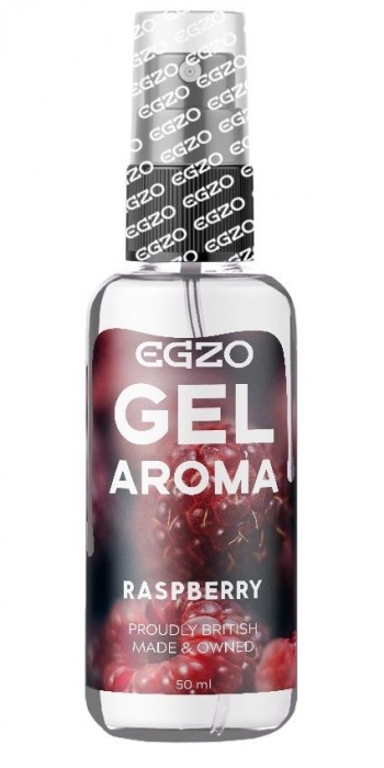 Интимный лубрикант EGZO AROMA с ароматом малины - 50 мл. - EGZO - купить с доставкой в Волгодонске