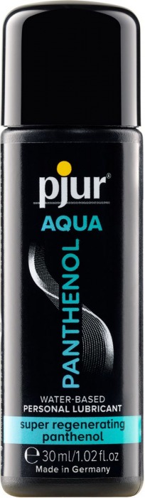 Лубрикант на водной основе с пантенолом pjur AQUA Panthenol - 30 мл. - Pjur - купить с доставкой в Волгодонске
