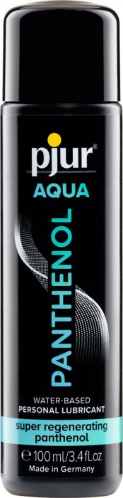 Лубрикант на водной основе с пантенолом pjur AQUA Panthenol - 100 мл. - Pjur - купить с доставкой в Волгодонске