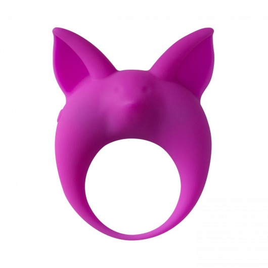 Фиолетовое эрекционное кольцо Kitten Kyle - Lola Games - в Волгодонске купить с доставкой
