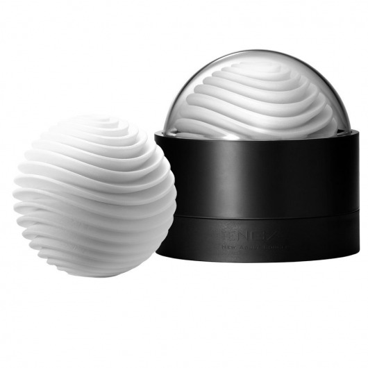 Белый мастурбатор Tenga Geo Aqua - Tenga - в Волгодонске купить с доставкой