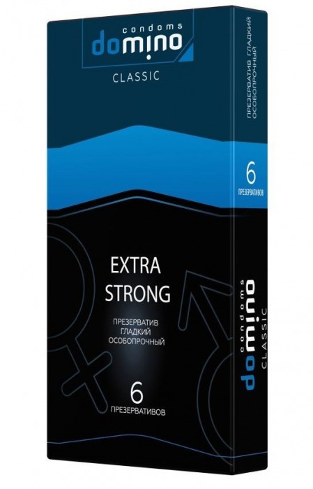 Суперпрочные презервативы DOMINO Extra Strong - 6 шт. - Domino - купить с доставкой в Волгодонске