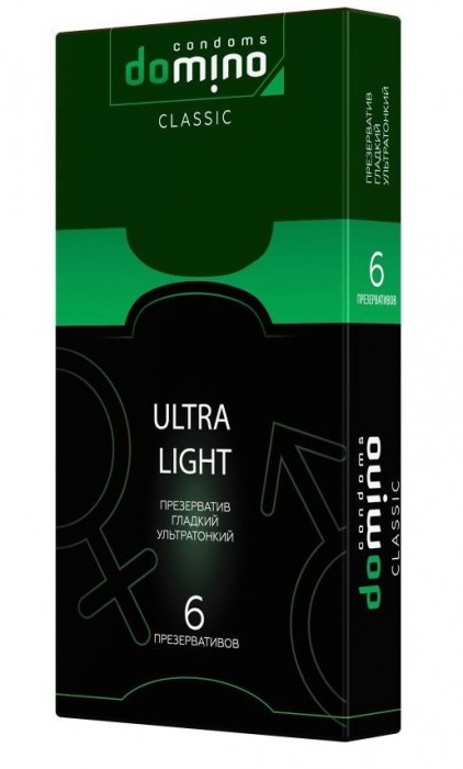 Супертонкие презервативы DOMINO Ultra Light - 6 шт. - Domino - купить с доставкой в Волгодонске