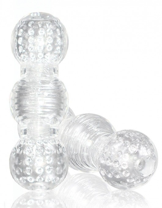 Прозрачный фигурный мастурбатор Master Stroker - Blush Novelties - в Волгодонске купить с доставкой