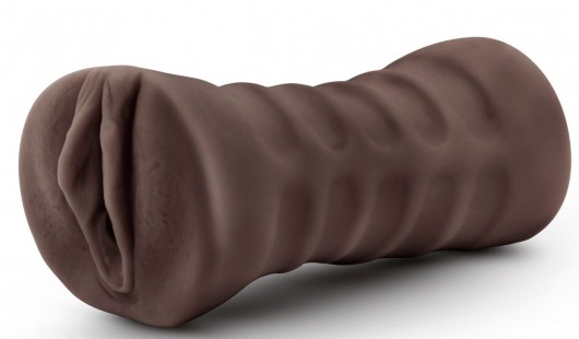 Коричневый мастурбатор-вагина Hot Chocolate Brianna - Blush Novelties - в Волгодонске купить с доставкой