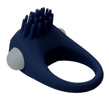 Синее эрекционное виброкольцо STIMU RING - Dream Toys - в Волгодонске купить с доставкой