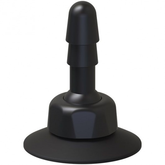 Плаг с присоской для фиксации насадок Deluxe 360° Swivel Suction Cup Plug - Doc Johnson - купить с доставкой в Волгодонске