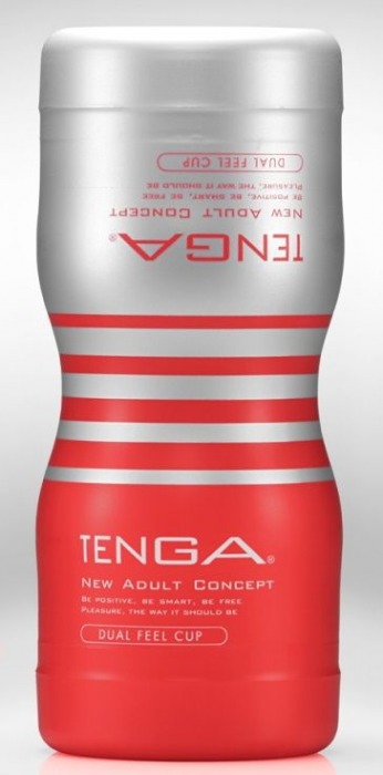 Мастурбатор TENGA Dual Sensation Cup - Tenga - в Волгодонске купить с доставкой