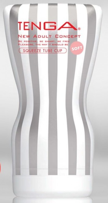 Мастурбатор TENGA Squeeze Tube Cup Soft - Tenga - в Волгодонске купить с доставкой