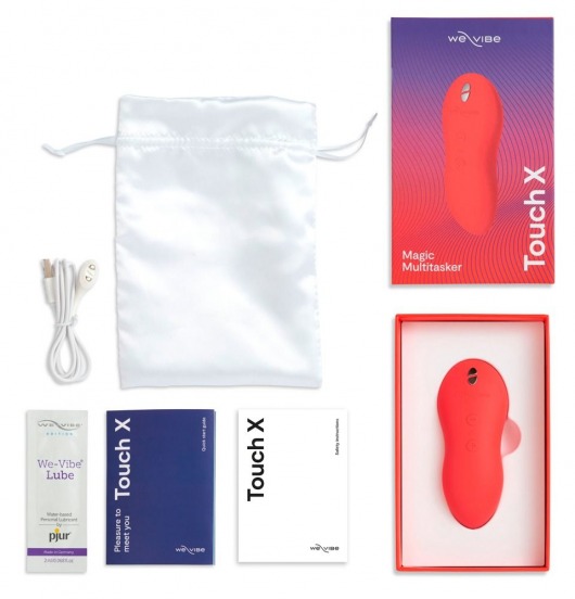 Коралловый вибростимулятор We-Vibe Touch X - We-vibe