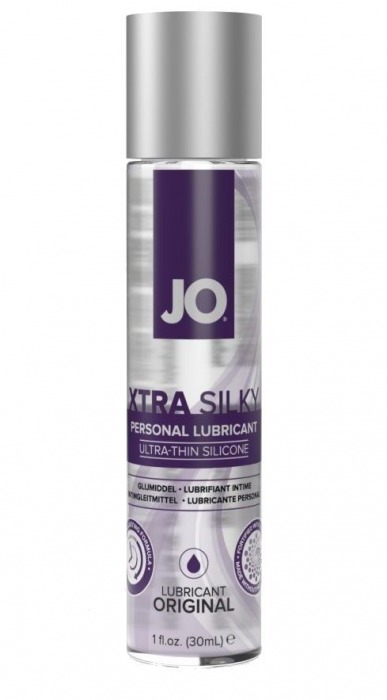 Лубрикант на силиконовой основе JO Xtra Silky - 30 мл. - System JO - купить с доставкой в Волгодонске