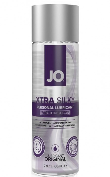 Лубрикант на силиконовой основе JO Xtra Silky - 60 мл. - System JO - купить с доставкой в Волгодонске