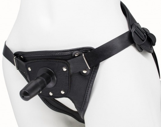 Черный пояс для насадок BEST CLASS STRAP - LOVETOY (А-Полимер) - купить с доставкой в Волгодонске
