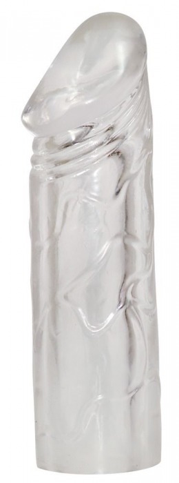 Удлиняющая насадка на пенис Mega Dick Sleeve Transparent - Orion - в Волгодонске купить с доставкой