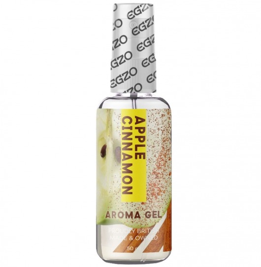 Интимный лубрикант EGZO AROMA с ароматом яблока и корицы - 50 мл. - EGZO - купить с доставкой в Волгодонске