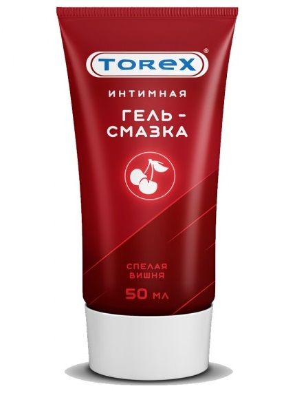 Смазка на водной основе TOREX  Спелая вишня  - 50 мл. - Torex - купить с доставкой в Волгодонске