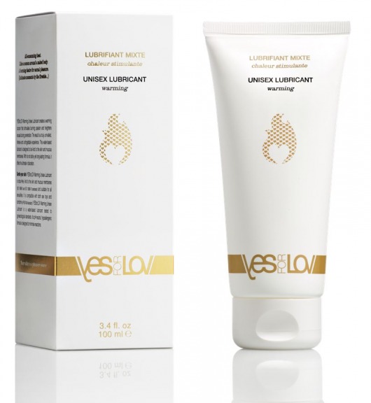 Лубрикант на водной основе с согревающим эффектом Warming Unisex Lubricant - 100 мл. - YESforLOV - купить с доставкой в Волгодонске