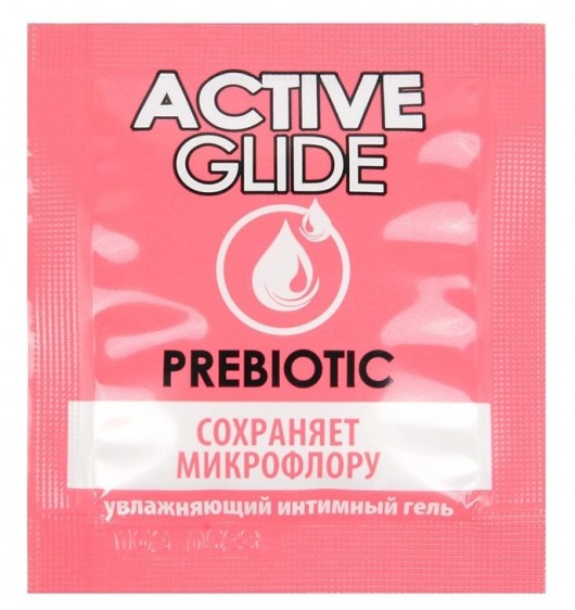 Лубрикант на водной основе Active Glide с пребиотиком - 3 гр. - Биоритм - купить с доставкой в Волгодонске